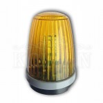 Blikající maják LED, oranžový 12, 24, 230V